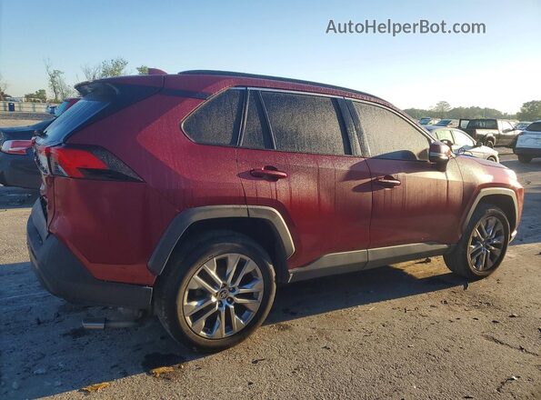 2T3C1RFV9NW190417 2022 TOYOTA RAV4 Красный Задняя правая четверть