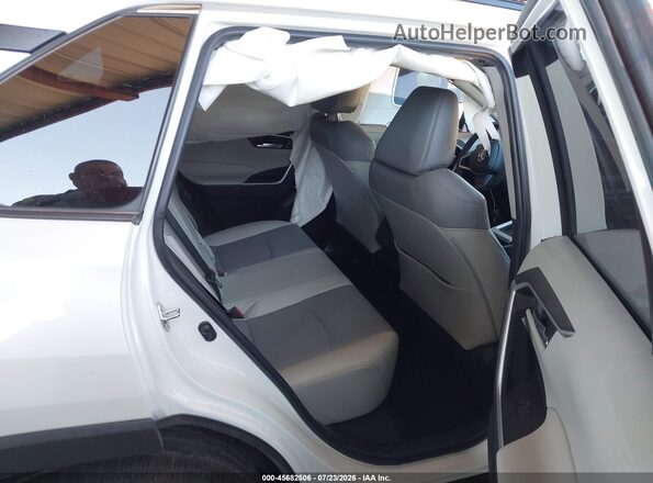 2T3C1RFV9NW191504 2022 TOYOTA RAV4 White VIN კოდის სტიკერის ხედი