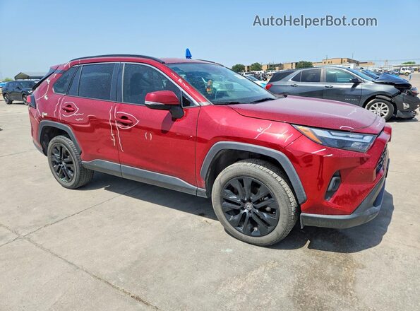 2T3C1RFV9NW203683 2022 TOYOTA RAV4 Red Przód prawy
