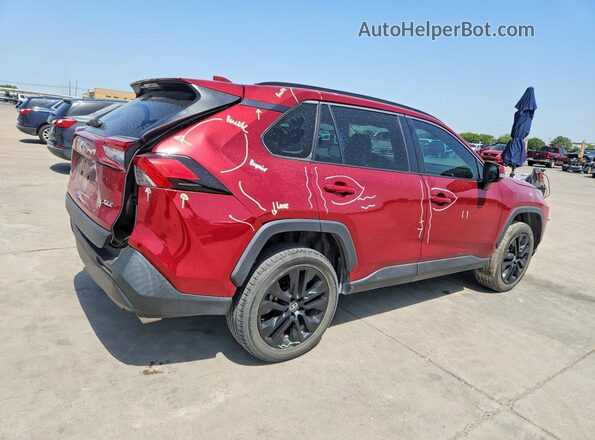 2T3C1RFV9NW203683 2022 TOYOTA RAV4 Red Tył prawy
