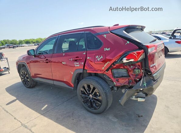2T3C1RFV9NW203683 2022 TOYOTA RAV4 Red Tył lewy