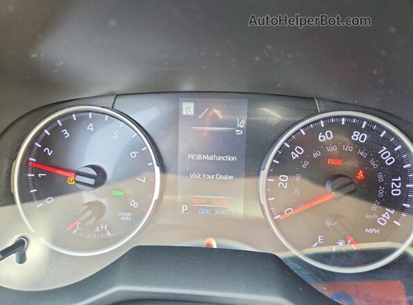 2T3C1RFV9NW203683 2022 TOYOTA RAV4 Red Widok zestawu wskaźników