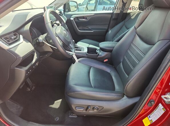 2T3C1RFV9NW203683 2022 TOYOTA RAV4 Red Widok wnętrza z przodu