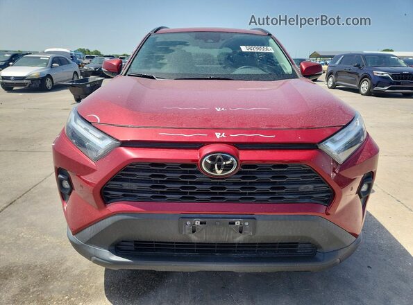 2T3C1RFV9NW203683 2022 TOYOTA RAV4 Red Widok z przodu