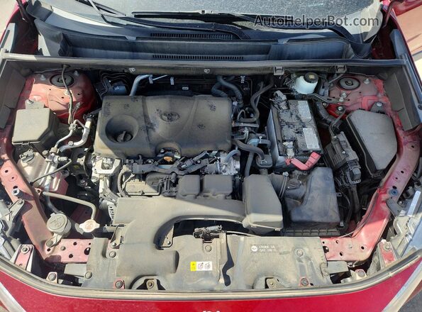 2T3C1RFV9NW203683 2022 TOYOTA RAV4 Red Widok wnętrza z tyłu
