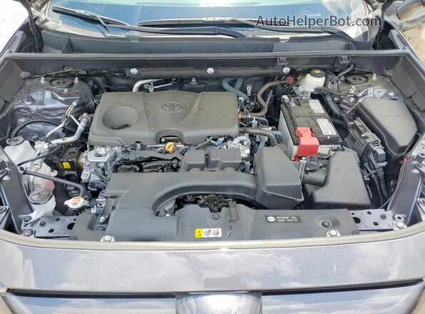 2T3C1RFV9RC283705 2024 TOYOTA RAV4 Charcoal ძრავის განყოფილების ხედი