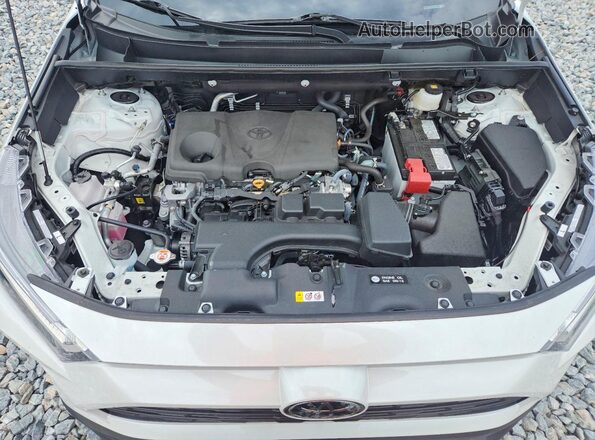 2T3C1RFV9SW418539 2025 TOYOTA RAV4 White ძრავის განყოფილების ხედი
