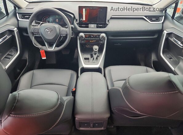 2T3C1RFV9SW418539 2025 TOYOTA RAV4 White წინა პანელის ხედი