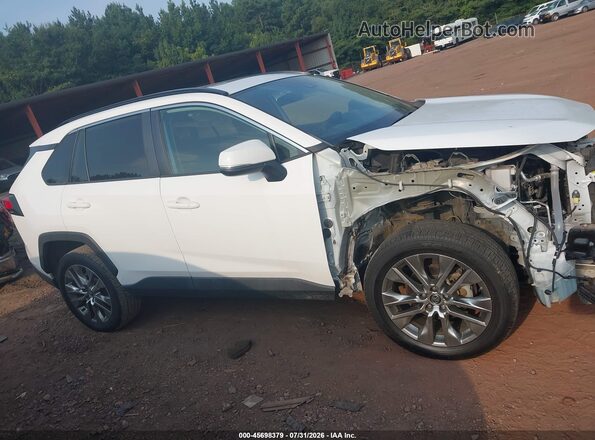 2T3C1RFVXKC011346 2019 TOYOTA RAV4 White Սալոնի հետևի տեսք