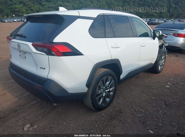 2T3C1RFVXKC011346 2019 TOYOTA RAV4 White Հետևի աջ