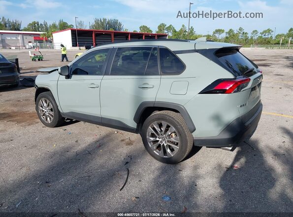 2T3C1RFVXMC087135 2021 TOYOTA RAV4 Зеленый Задняя левая четверть