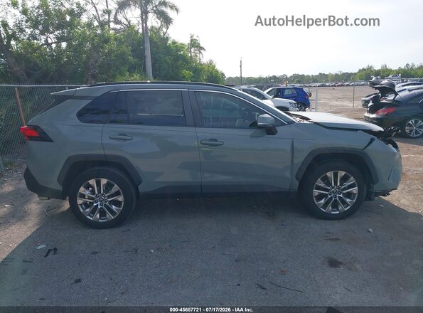 2T3C1RFVXMC087135 2021 TOYOTA RAV4 Зеленый Панорамный вид салона 360°