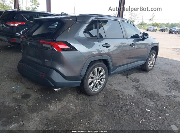 2T3C1RFVXMC133224 2021 TOYOTA RAV4 Gray Rear right