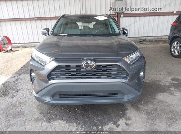 2T3C1RFVXMC133224 2021 TOYOTA RAV4 Gray Rear interior view