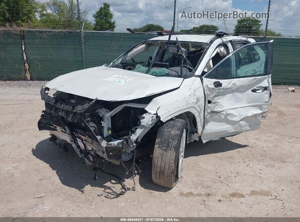 2T3C1RFVXSW371005 2025 TOYOTA RAV4 White Առջևի ձախ երեք քառորդ տեսարան