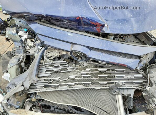 2T3D1RFV1MC150997 2021 TOYOTA RAV4 Blue ძრავის განყოფილების ხედი