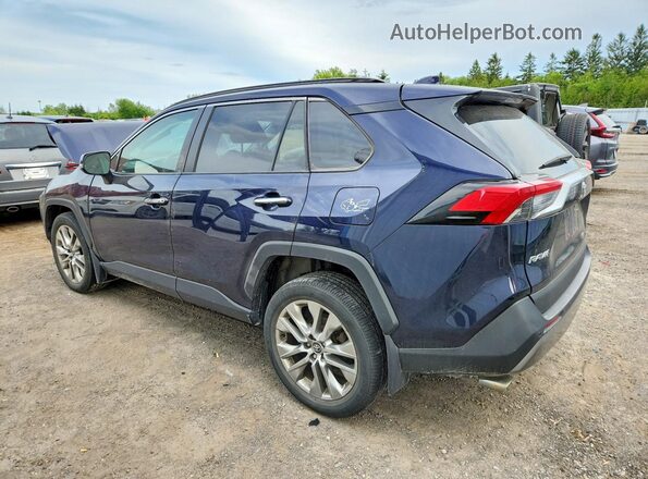 2T3D1RFV1MC150997 2021 TOYOTA RAV4 Blue უკანა მარცხენა