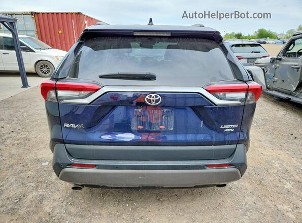 2T3D1RFV1MC150997 2021 TOYOTA RAV4 Blue უკანა ხედი