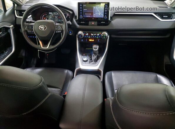 2T3D1RFV3KW027682 2019 TOYOTA RAV4 White Առջևի վահանակի տեսք