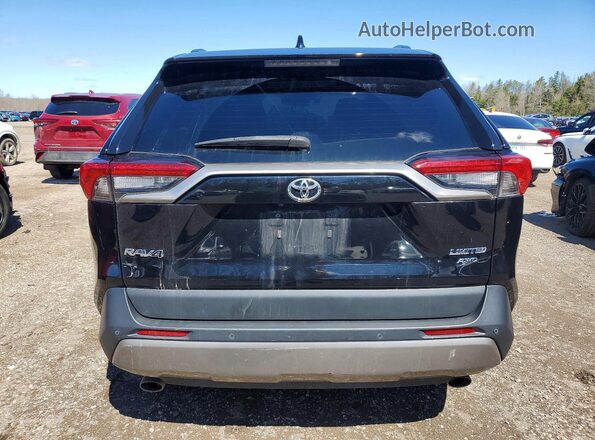 2T3D1RFV3NC278448 2022 TOYOTA RAV4 Black Vista trasera