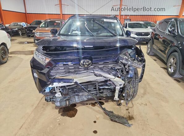 2T3D1RFV4KW016500 2019 TOYOTA RAV4 Blue Vista frontal