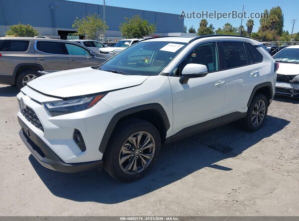 2T3D6RFV0RW073501 2024 TOYOTA RAV4 HYBRID White Front left