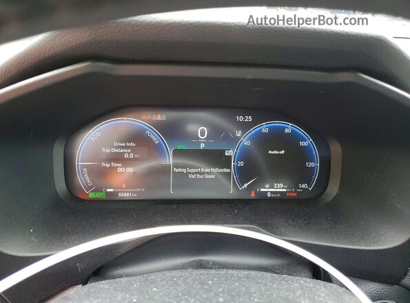 2T3D6RFV2RW057414 2024 TOYOTA RAV4 Белый Вид щитка приборов