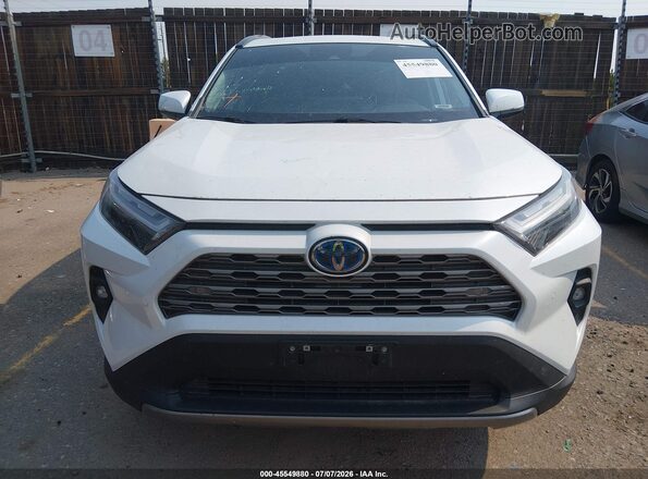 2T3D6RFV3RW066901 2024 TOYOTA RAV4 HYBRID White Instrument cluster view