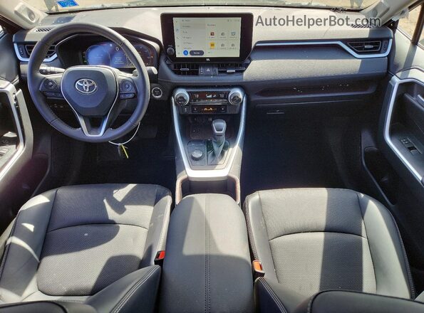 2T3D6RFV3SW085356 2025 TOYOTA RAV4 Black Առջևի վահանակի տեսք
