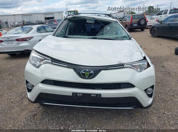 2T3DFREV0HW541940 2017 TOYOTA RAV4 White Vista del cuadro de instrumentos