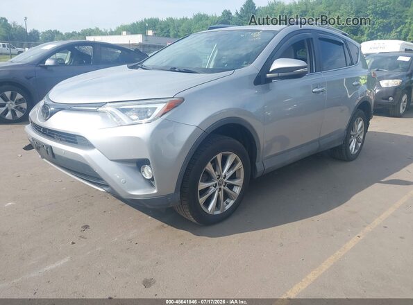 2T3DFREV0JW828796 2018 TOYOTA RAV4 Silver Передня ліва чверть