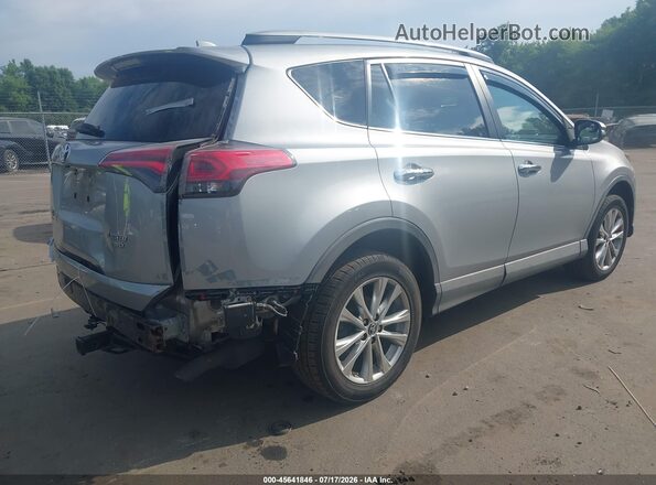 2T3DFREV0JW828796 2018 TOYOTA RAV4 Silver Задня права чверть