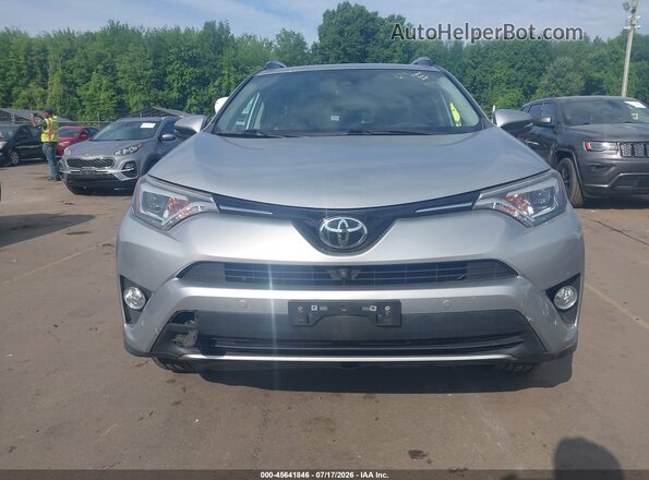 2T3DFREV0JW828796 2018 TOYOTA RAV4 Silver Вид щитка приладів