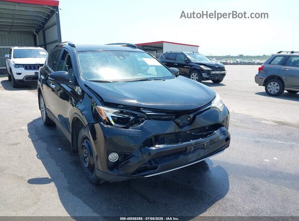 2T3DFREV1JW778622 2018 TOYOTA RAV4 Black Front view