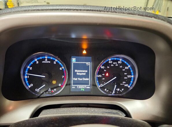 2T3DFREV2GW476524 2016 TOYOTA RAV4 Silver Vista del cuadro de instrumentos