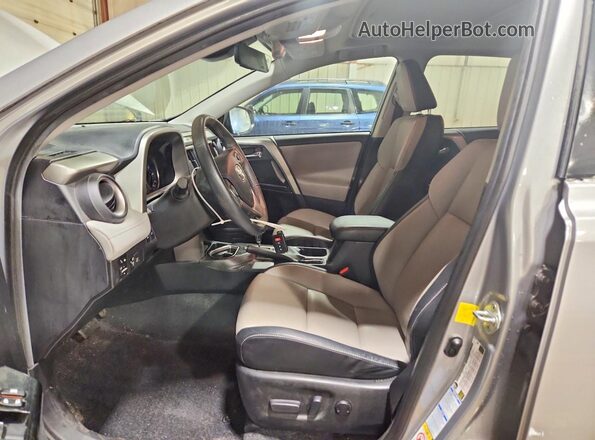 2T3DFREV2GW476524 2016 TOYOTA RAV4 Silver Vista interior delantera