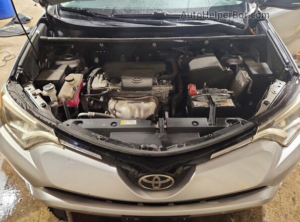 2T3DFREV2GW476524 2016 TOYOTA RAV4 Silver Vista del compartimento del motor