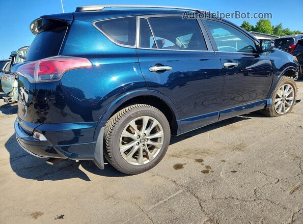 2T3DFREV2HW542488 2017 TOYOTA RAV4 Синий Задняя правая четверть