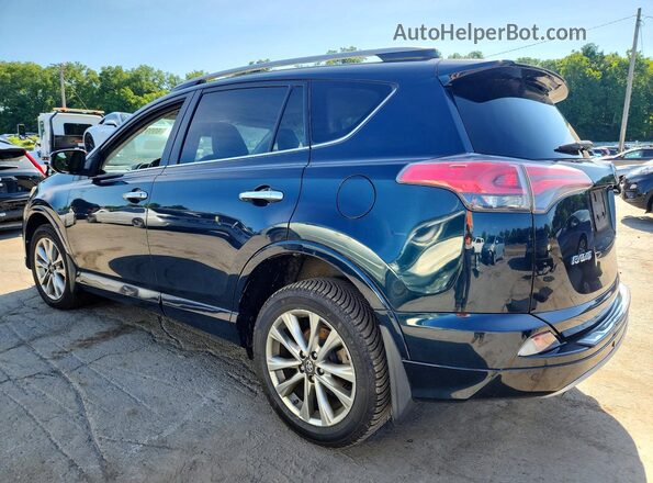 2T3DFREV2HW542488 2017 TOYOTA RAV4 Синий Задняя левая четверть