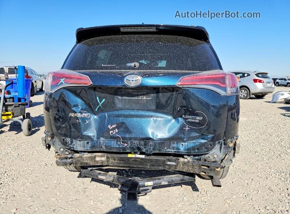 2T3DFREV2HW553670 2017 TOYOTA RAV4 Blue Widok z tyłu