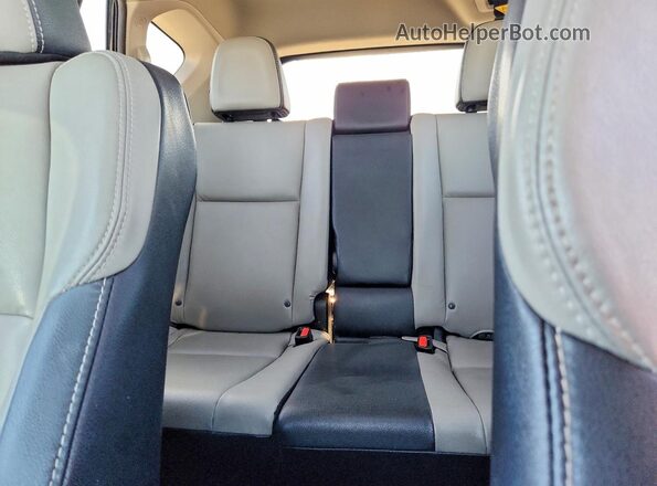 2T3DFREV2HW553670 2017 TOYOTA RAV4 Blue Widok tylnych siedzeń