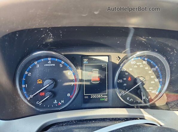 2T3DFREV2HW553670 2017 TOYOTA RAV4 Blue Widok zestawu wskaźników