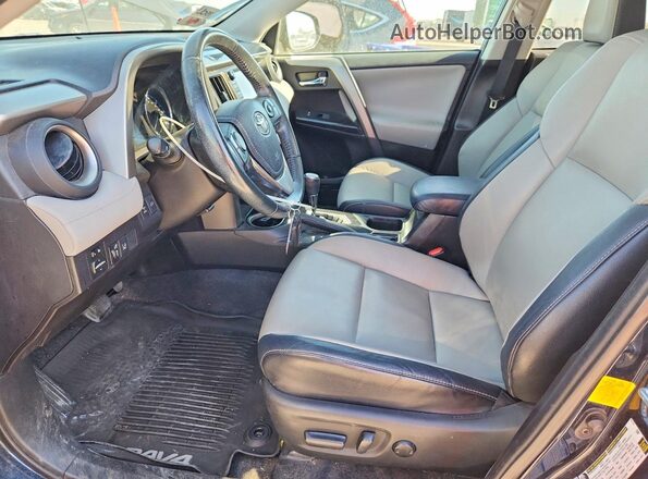 2T3DFREV2HW553670 2017 TOYOTA RAV4 Blue Widok wnętrza z przodu