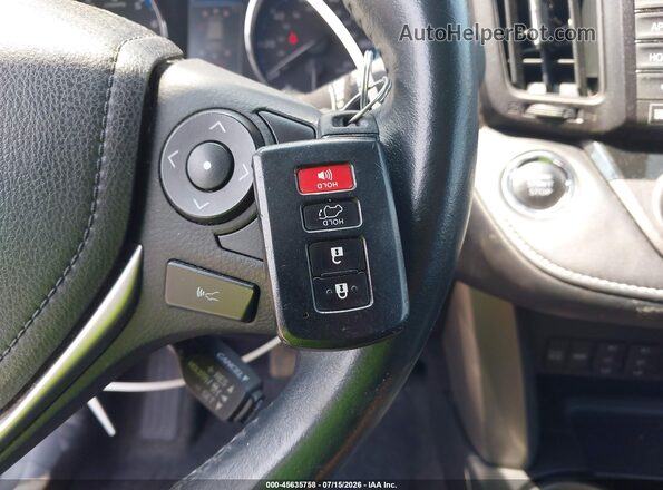 2T3DFREV3GW500328 2016 TOYOTA RAV4 Silver Dashboard view