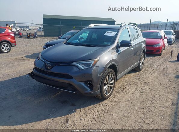 2T3DFREV3HW600222 2017 TOYOTA RAV4 Gray წინა მარცხენა ხედი სამი მეოთხედიდან