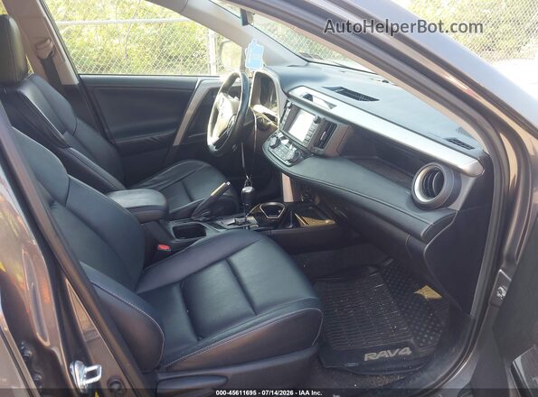 2T3DFREV3HW600222 2017 TOYOTA RAV4 Gray წინა სალონის ხედი