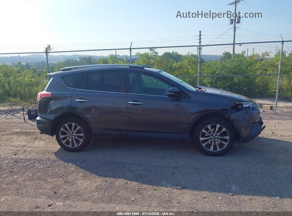 2T3DFREV3HW600222 2017 TOYOTA RAV4 Gray უკანა სალონის ხედი