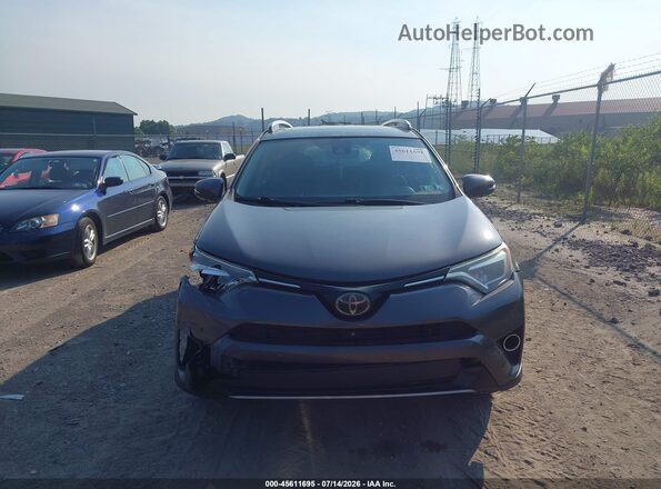 2T3DFREV3HW600222 2017 TOYOTA RAV4 Gray ხელსაწყოთა პანელის ხედი