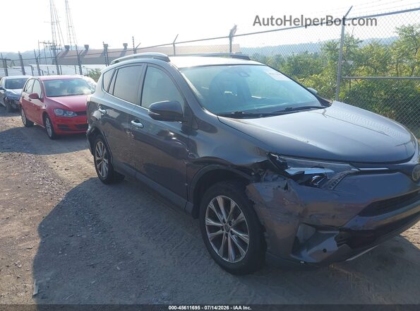 2T3DFREV3HW600222 2017 TOYOTA RAV4 Gray წინა ხედი