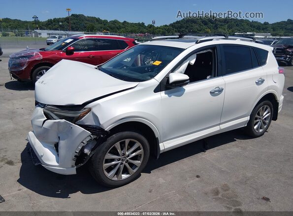 2T3DFREV3HW664700 2017 TOYOTA RAV4 White Przód lewy